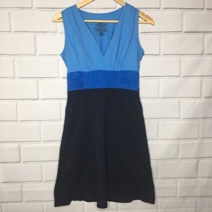 Patagonia $5 w/purchase of any other item Blue Colorblock Margot Dress (S)